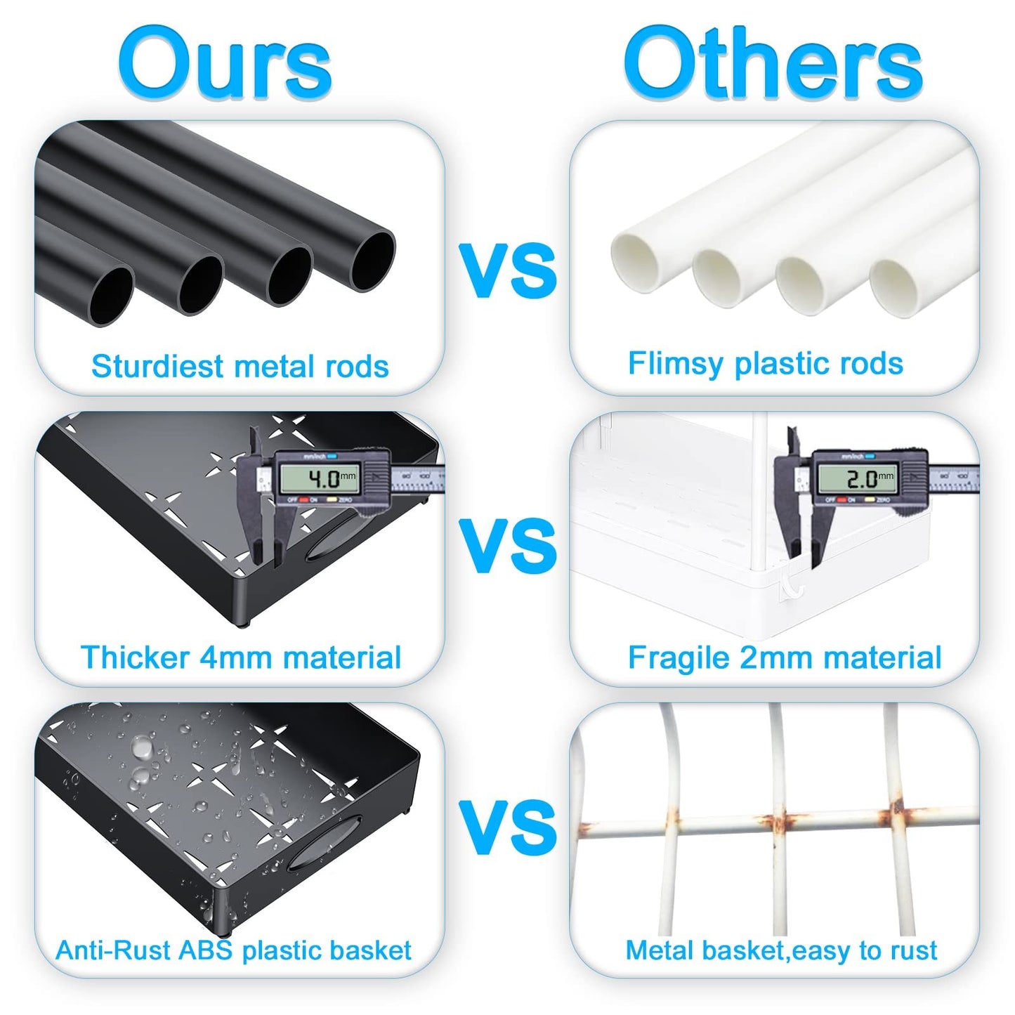 Dual Sliding Under Sink Organizer – Pull-Out Storage Rack for Kitchen & Bathroom