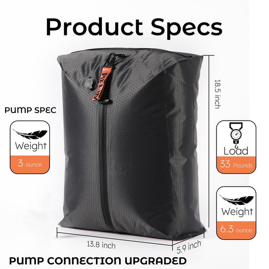 Vacuum Compression Storage Bag – Save 80% Luggage Space for Travel