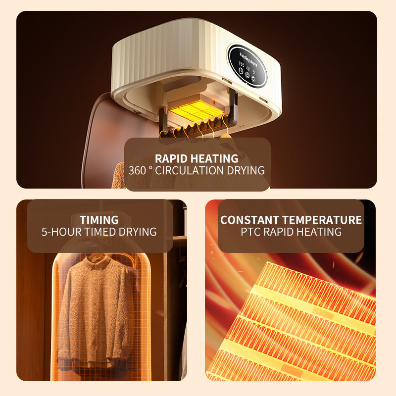 Mini Portable Clothes Dryer – Foldable Fast-Drying Solution for Small Spaces