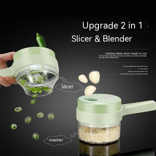 Mini Wireless Electric Chopper – Fast Garlic & Veggie Prep in Seconds