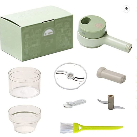 Mini Wireless Electric Chopper – Fast Garlic & Veggie Prep in Seconds