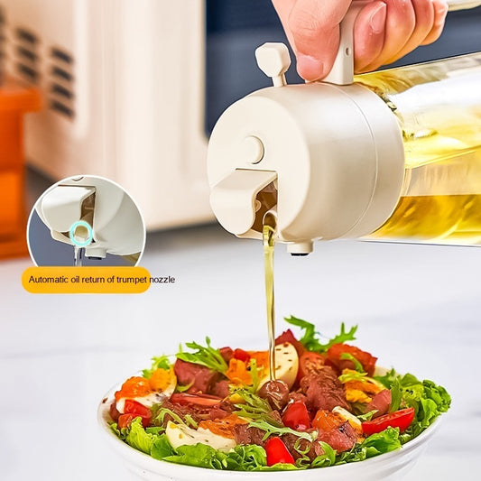 2-in-1 Olive Oil Sprayer Dispenser – Healthy Cooking Made Easy