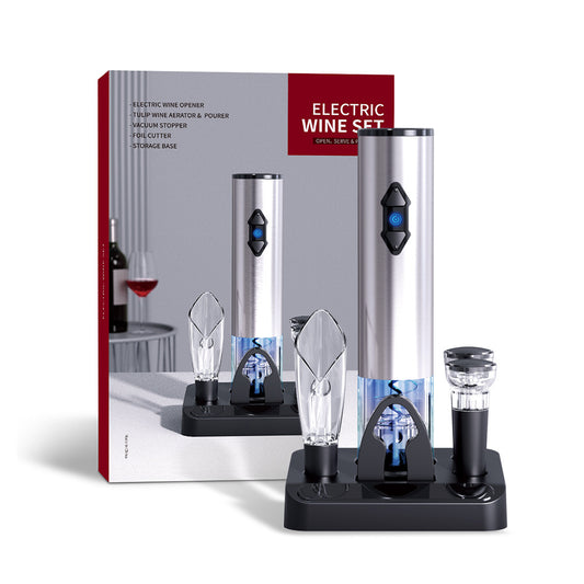 Electric Wine Opener Set – Effortless Wine Opening in Seconds