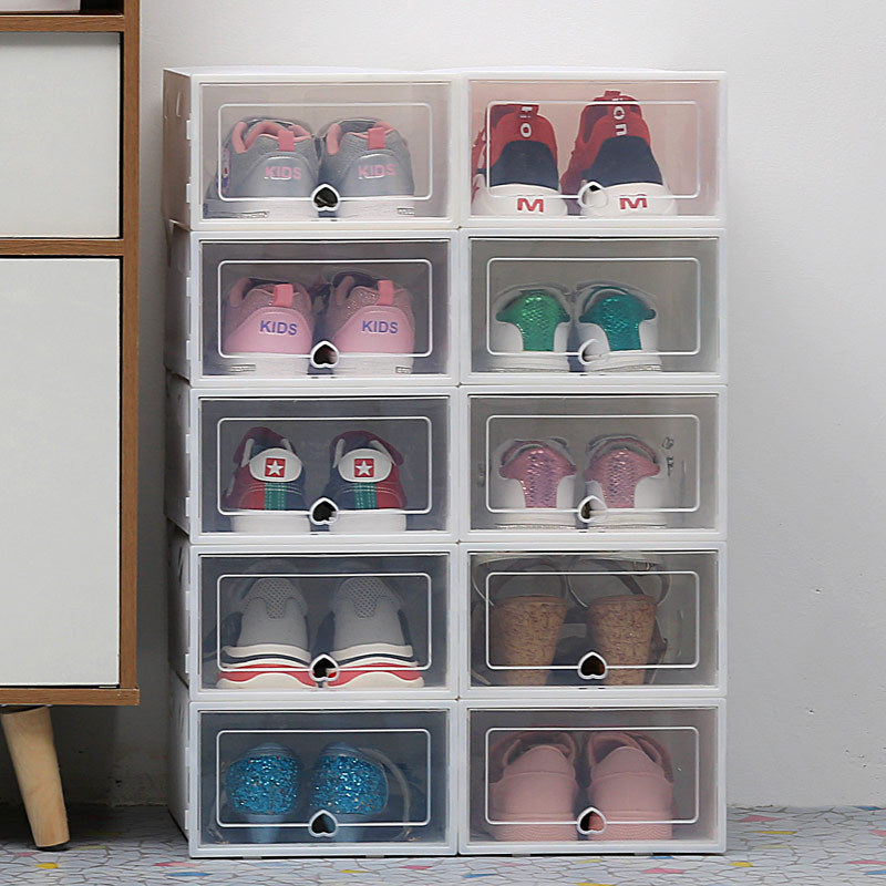 Dustproof Modular Storage Box – Stackable Organizer for Shoes & Clothes