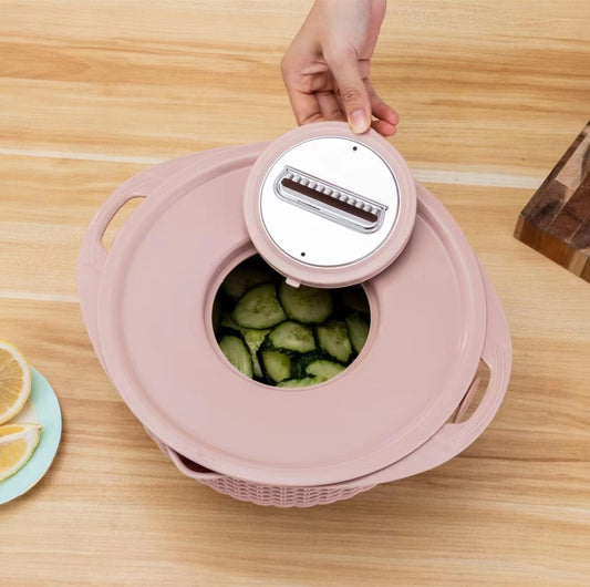 Multi-Purpose Drain Basket – Quick-Wash Strainer for Fruits, Vegetables & Rice